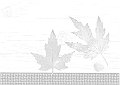 Herfstbladeren_potlood